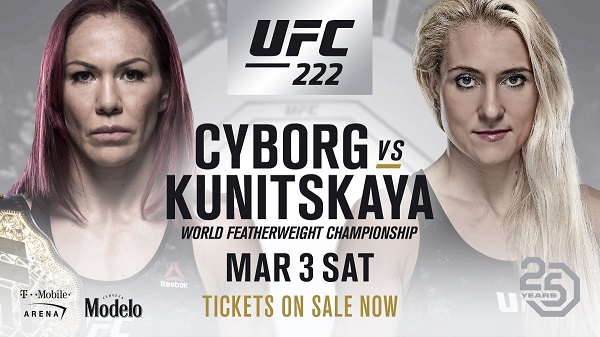 Yana Kunitskaya UFC 222