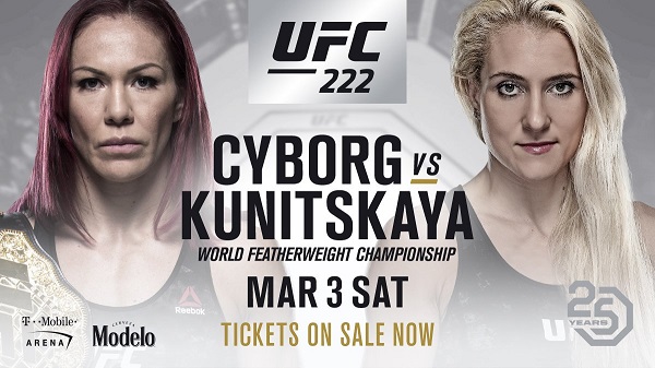 Yana Kunitskaya, UFC 222