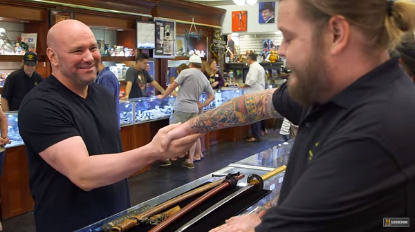 PAWN STARS -Dana White spends $69,000 on swords for 'Weapons Room'