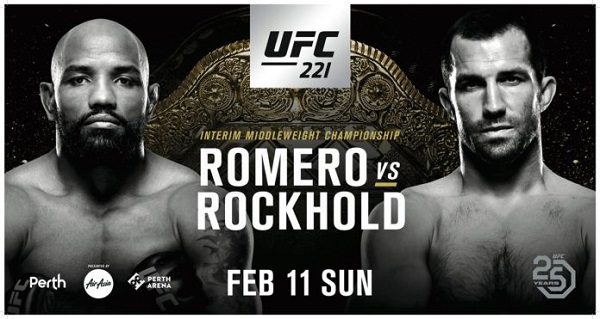 www.betphoenix.ag, UFC 221, Luke Rockhold vs Yoel Romero