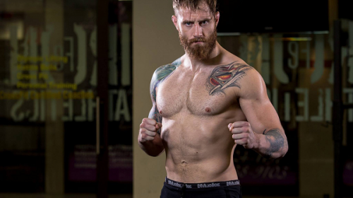 Chad Hanekom - First MMA fighter from South Africa in Jordan