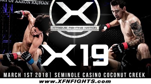 Xtreme Fighting Nation, XFN 19