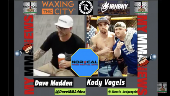 NorCalFightMMA Podcast Episode 126 - Featuring Kody Vogels