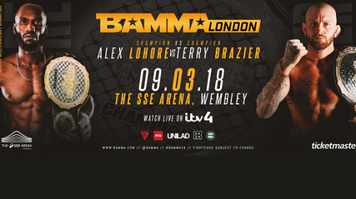 BAMMA 34 - Alex Lohore vs. Terry Brazier - Official PPV Live Stream