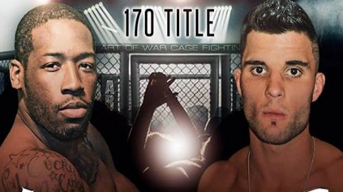 Sharif Jones vs Nate Vantassel grudge match added to Art of War Cage Fighting 7