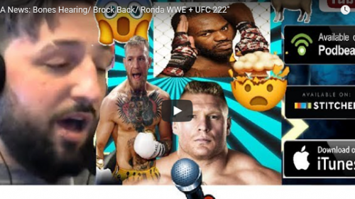 Pure EVil MMA Podcast - UFC 222 recap, Brock Lesnar, Ronda Rousey, Jon Jones news