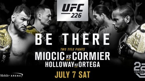 Two Title Fights Headline UFC International Fight Week