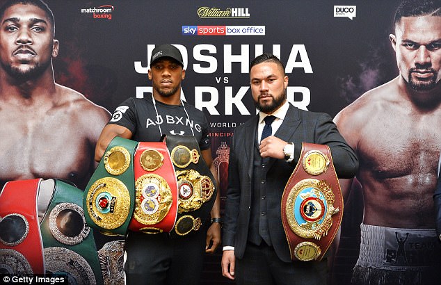 Joshua Parker betting, Anthony Joshua vs Jospeh Parker