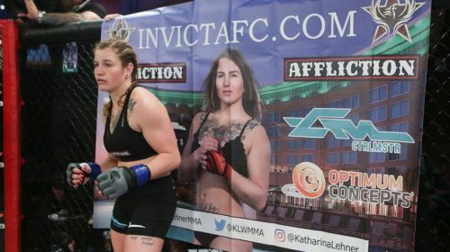 Katharina Lehner Looks for Invicta Gold on May 4