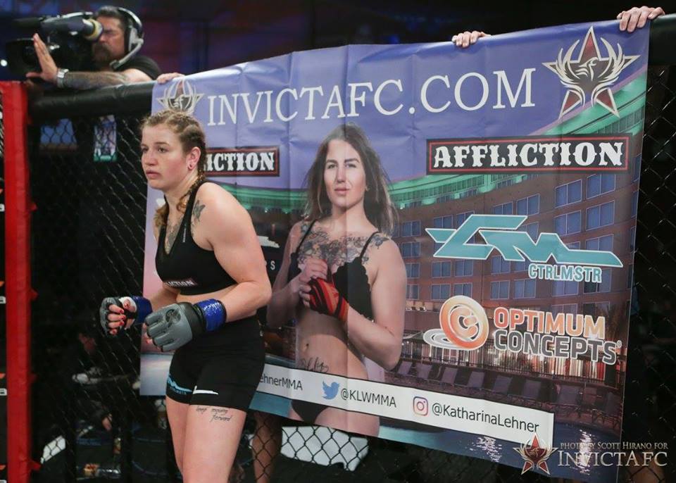 Katharina Lehner Looks for Invicta Gold on May 4