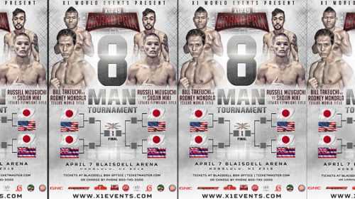 X-1 World Events 49 - MMA from Hawaii - Live Stream - 8 Man Tournament