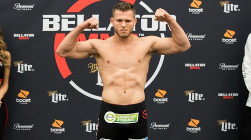 Logan Storley : "It's just another fight" in response to tonight's Bellator 197 matchup