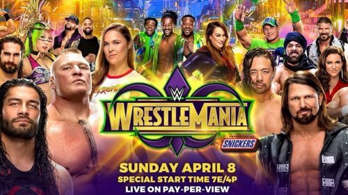 WrestleMania 34 results