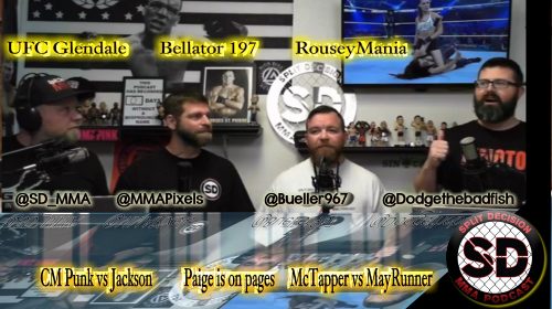 Split Decision MMA Podcast - CM Punk vs Mike Jackson, BKB is back