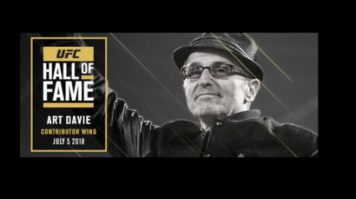 Art Davie, UFC Hall of Fame