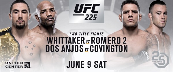 Two Blockbuster Championship Bouts Headline UFC 225 In Chicago