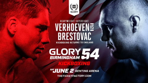 Rico Verhoeven headlines GLORY's return to United Kingdom, GLORY 54