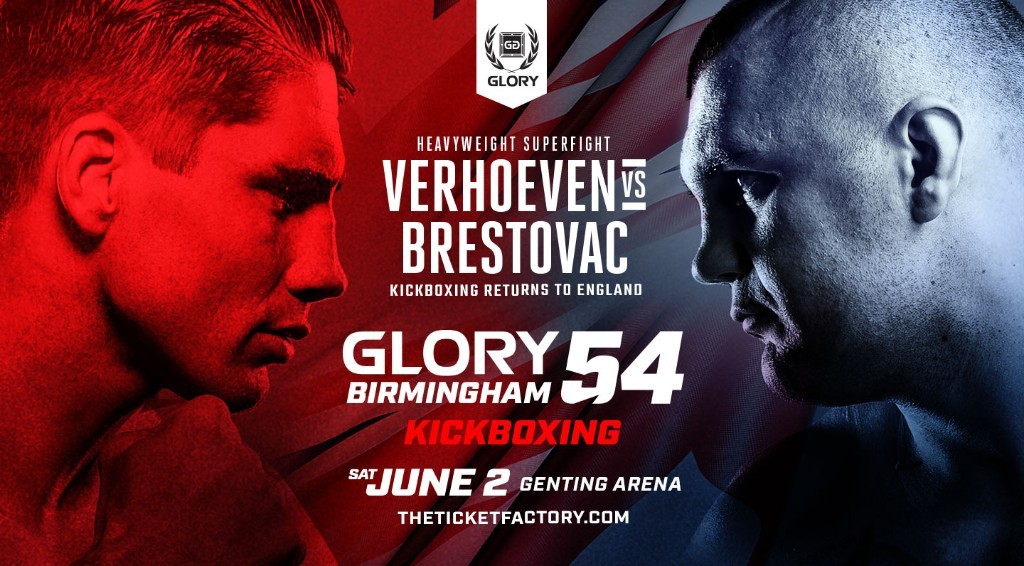 Rico Verhoeven headlines GLORY's return to United Kingdom, GLORY 54