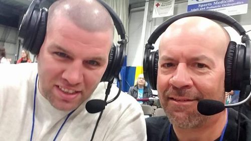 Justin Haskell and Bob Meloni