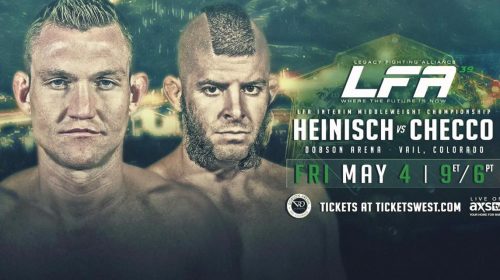 Legacy Fighting Alliance - LFA 39 Results - Ian Heinisch vs Gabriel Checco