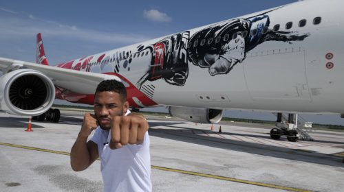 Kevin Lee, AirAsia launches UFC branded livery