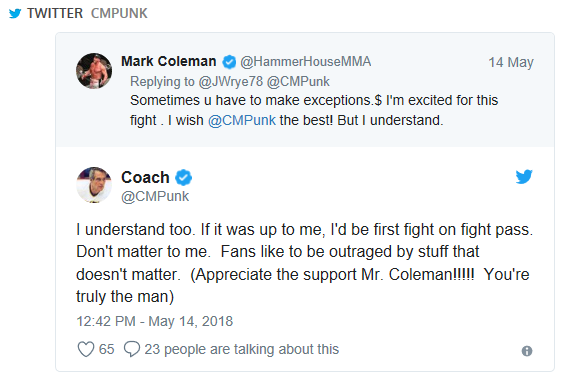 cm punk twitter