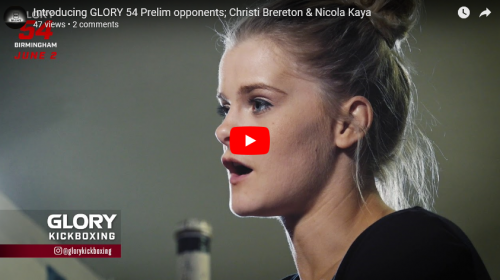 GLORY 54, Christi Brereton vs. Nicola Kaye