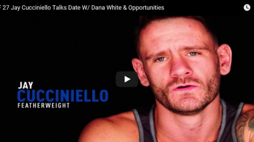 TUF 27 competitor Jay Cucciniello