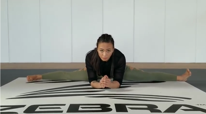 VIDEO Stretch with Karate Hottie Michelle Waterson