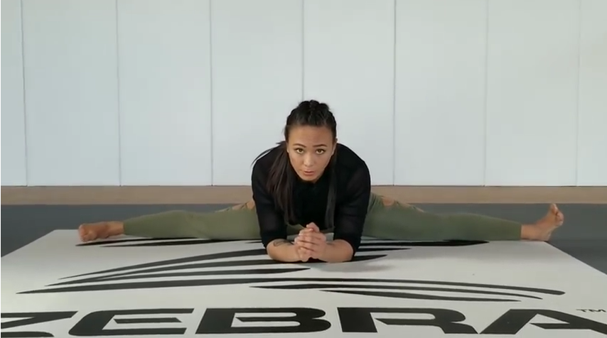 VIDEO: Stretch with 'Karate Hottie' Michelle Waterson