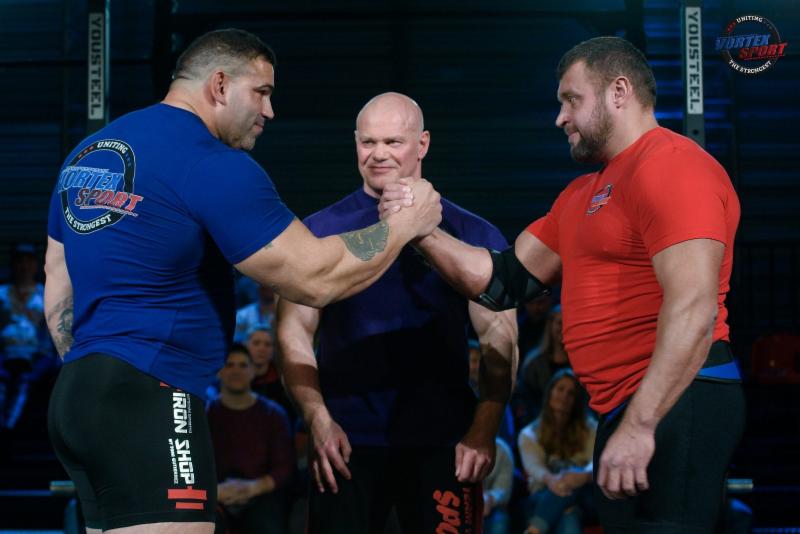 Strongmen enter The Rage at M-1 Challenge 92, May 24 in Saint Petersburg, Russia