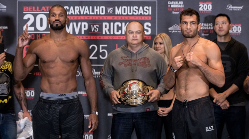 Complete Bellator 200: Carvalho vs. Mousasi Weigh-In Results