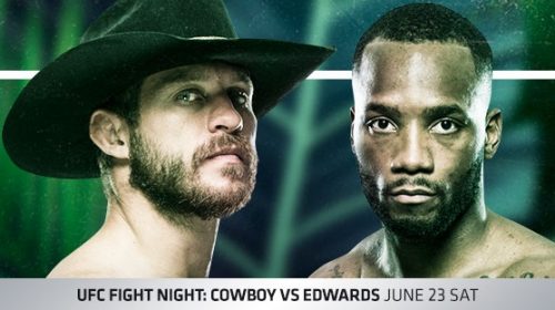 UFC Fight Night 132 Results - Donald 'Cowboy' Cerrone vs. Leon Edwards