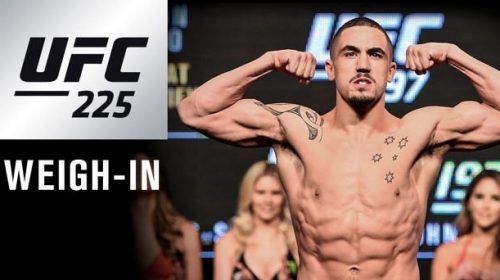 UFC 225 weigh