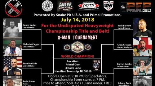 Josh Barnett, 2018 Catch Wrestling Championship Weekend