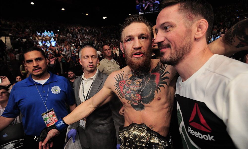 Coach John Kavanagh, Conor McGregor