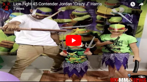 Meet Undefeated Lion Fight 45 Contender Jordan "Crazy J" Harris