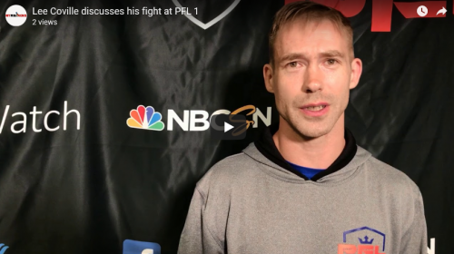 Lee Coville discusses his fight at PFL 1, training in U.S. for first time