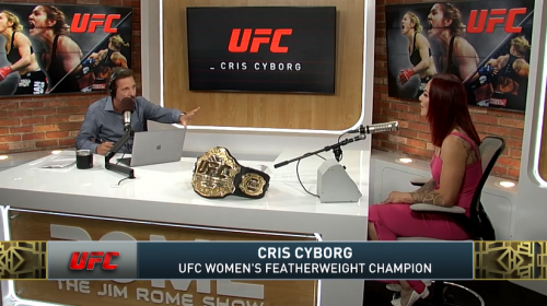 Cris Cyborg, Jim Rome