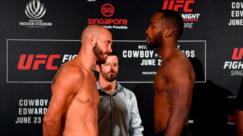 UFC Singapore - UFC Fight Night 132 weigh-in results