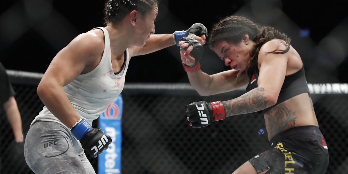 Carla Esparza says Claudia Gadelha greased at UFC 225: "She's a cheater"