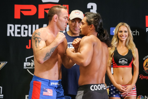 PFL 3 weigh-ins, Jake Shields