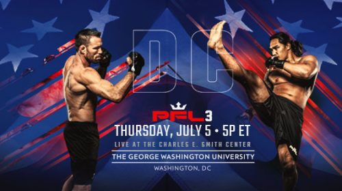 PFL 3 Results - Jake Shields vs Ray Cooper from Washington D.C.