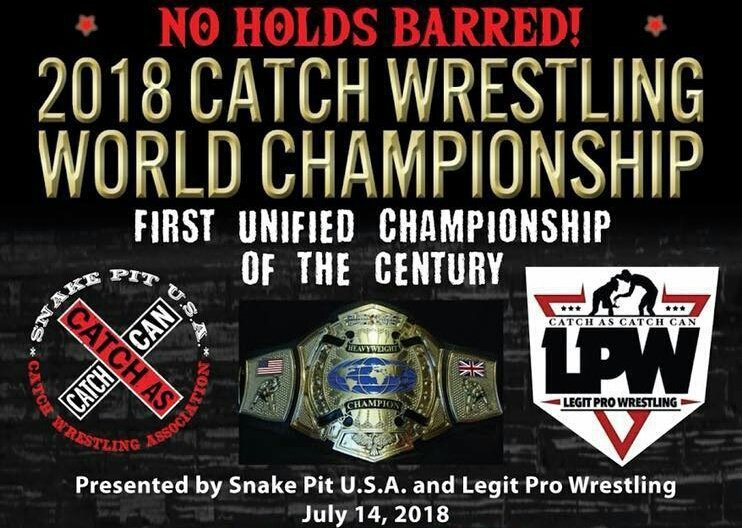 Snake Pit U.S.A. Catch Wrestling 2018 World Championship Results