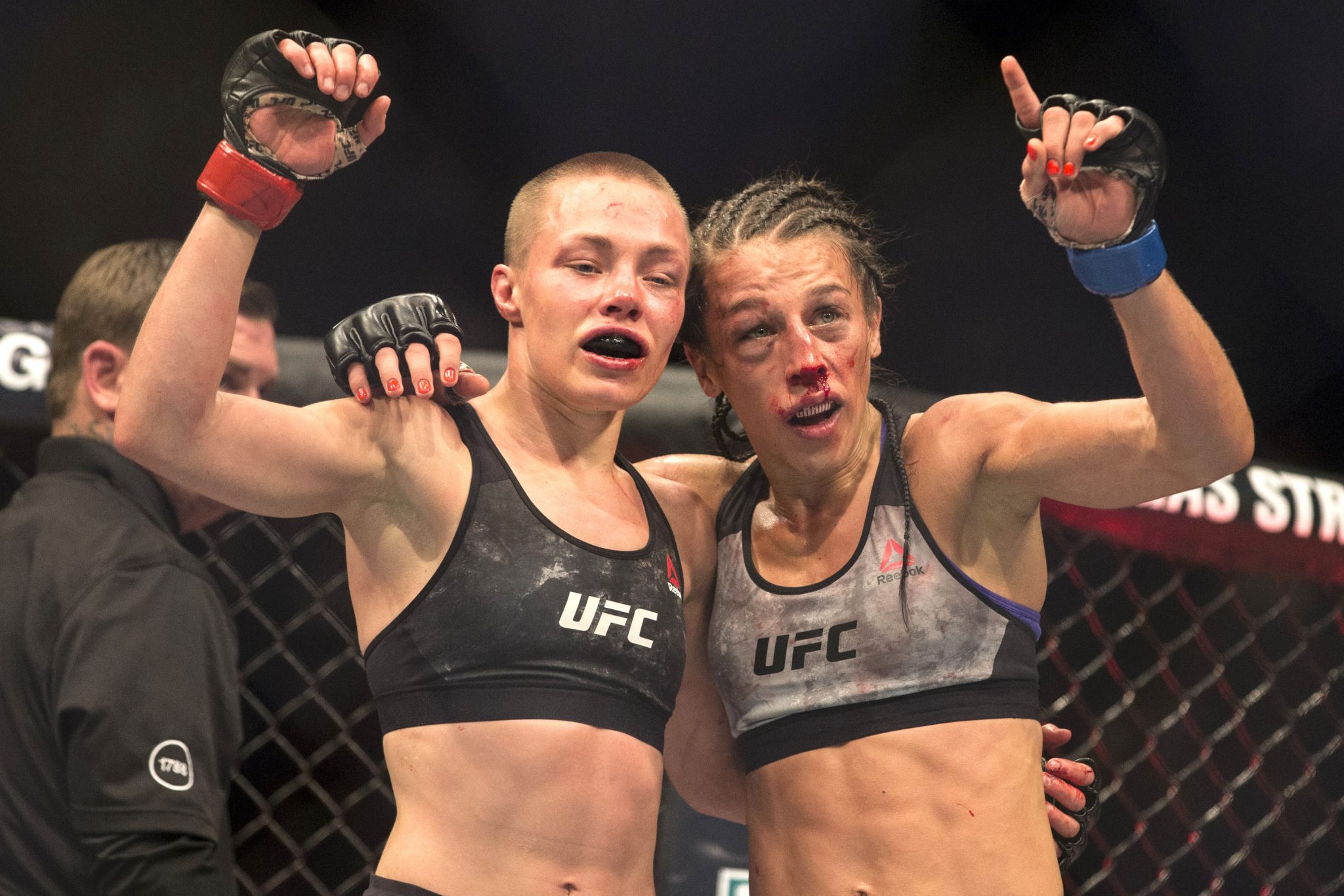 Pat Barry, Joanna Jedrzejczyk vs Rose Namajunas