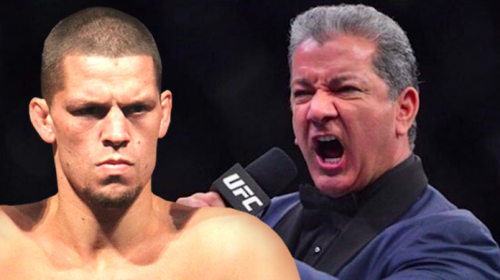 Bruce Buffer, Nate Diaz