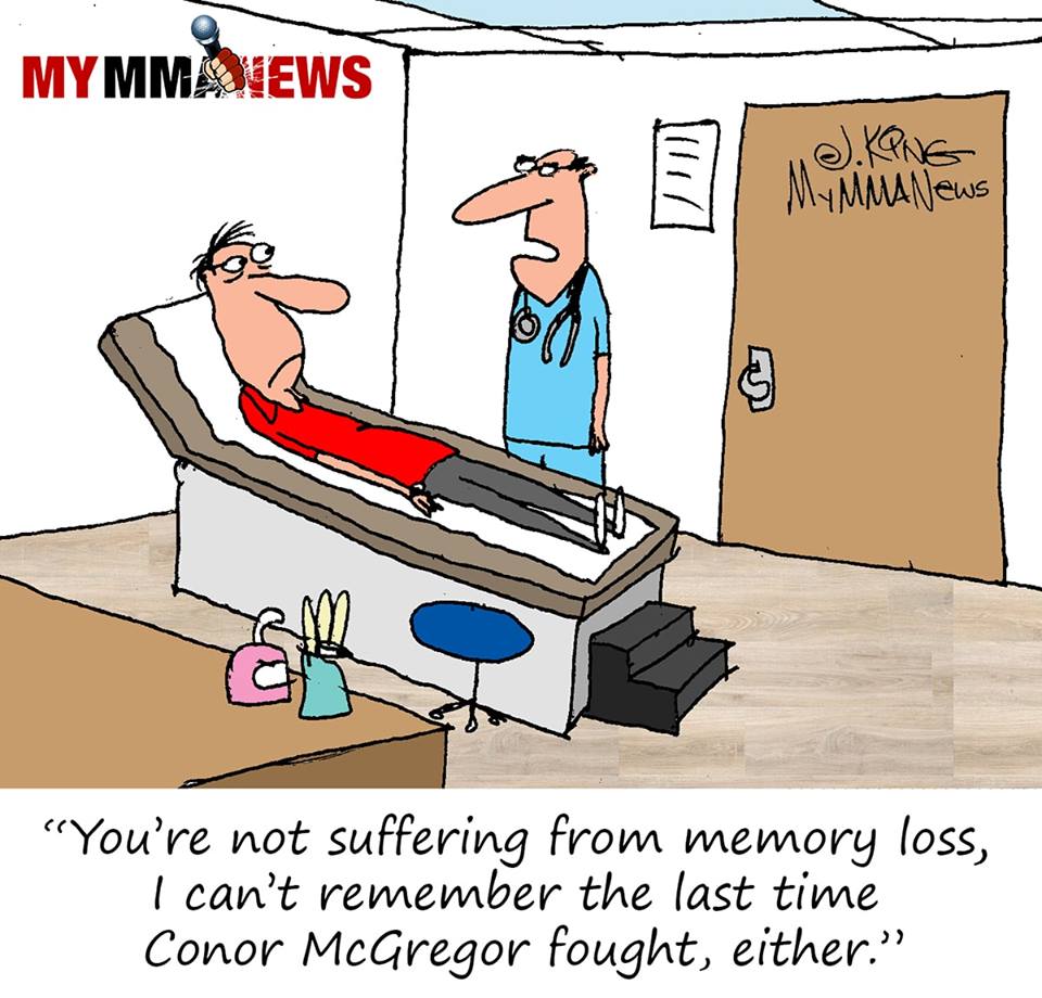 Memory loss, Conor McGregor