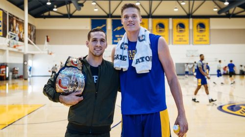 Bellator 206, Rory MacDonald and his long-time fan, Jonas Jerebko of the Warriors, who wished the Bellator MMA fighter good luck for Saturday and took to social to praise him as someone who “always puts on a show.”