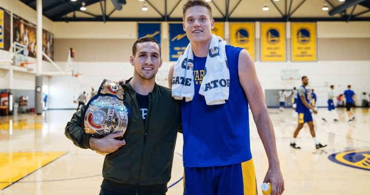 Bellator 206, Rory MacDonald and his long-time fan, Jonas Jerebko of the Warriors, who wished the Bellator MMA fighter good luck for Saturday and took to social to praise him as someone who “always puts on a show.”