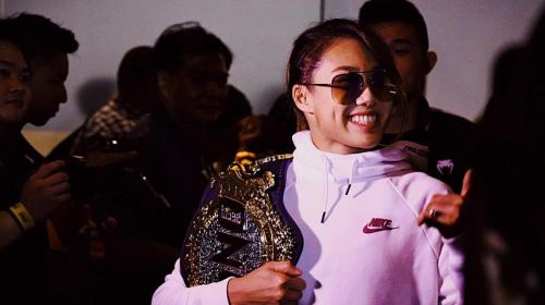 world champion vs world champion, Angela Lee